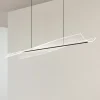 Lucande LED-hængelampe Vellia, sort, længde 112 cm, CCT
