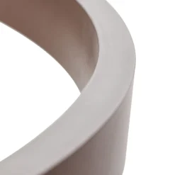 Lucande LED-hængelampe Yonam, Ø 80 cm, 1 lyskilde, brun, CCT