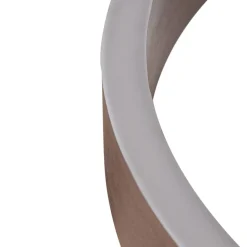 Lucande LED-hængelampe Yonam, Ø 60 cm, 1 lyskilde, brun, CCT