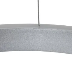 Lucande LED-hængelampe Yonam, Ø 60 cm, 1 lyskilde, aluminium, CCT