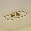 Lucande LED-loftlampe Amiya, 64 cm, sort, aluminium