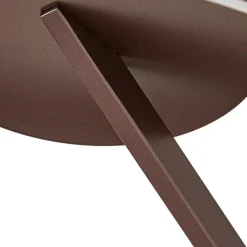 Lucande LED-loftlampe Eldra, kaffebrun, Ø 55 cm, CCT