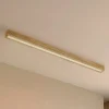 Lucande LED-loftlampe Emara, lys træ, eg, dæmpbar