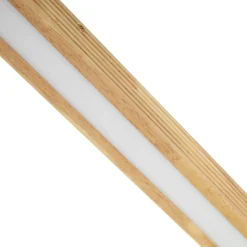 Lucande LED-loftlampe Emara, lys træ, eg, dæmpbar