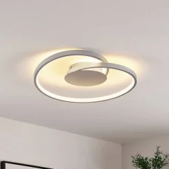 Lucande LED-loftlampe Enesa, Ø 46 cm, 2.700 K, dæmpbar