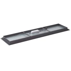 Lucande LED loftlampe Leicy, sort, 124 cm, RGB, CCT