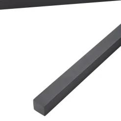 Lucande LED-loftslampe Tjado, Ø 70 cm, sort, metal