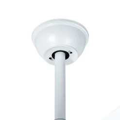 Lucande LED-loftventilator Divian, hvid, DC, støjsvag, CCT