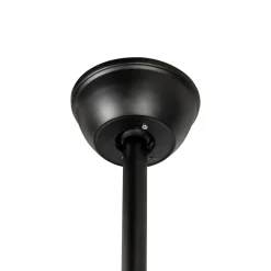 Lucande LED-loftventilator Divian, sort, DC, støjsvag, CCT