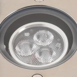 Lucande LED nedgravningslampe Jos, kantet, drejelig, IP67