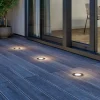 Lucande LED nedgravningslampe Ava, Ø 12 cm, rund, IP67