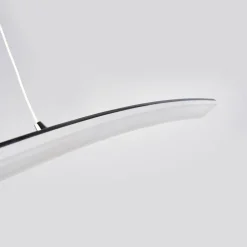 Lucande LED-pendellampe Lorian, 99 cm, krom, metal