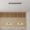 Lucande LED-pendellampe Lyani, 85 cm, 2 lyskilder, krom, dæmpbar