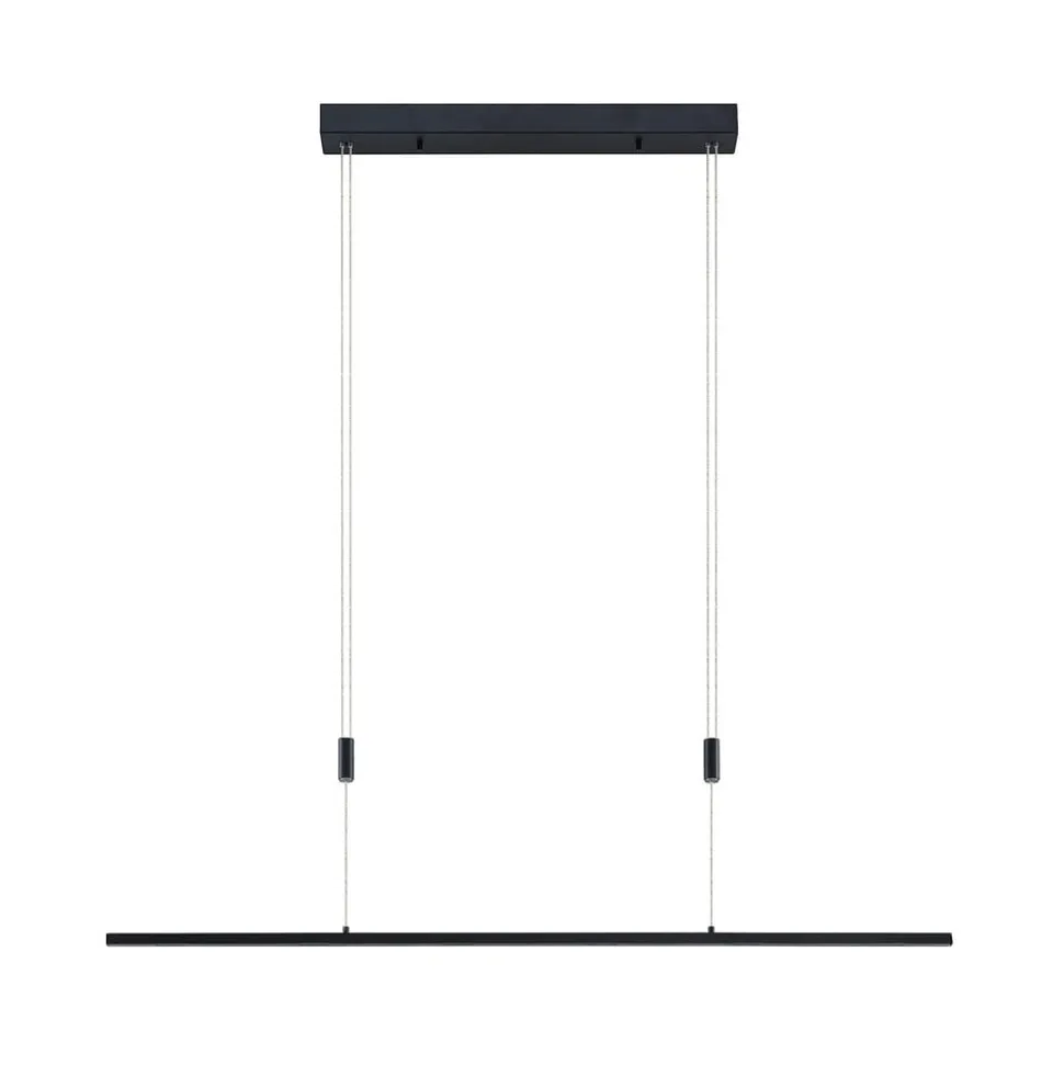 Lucande LED-pendellampe Stakato, 120 cm, 6 lyskilder, dæmpbar