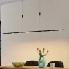 Lucande LED-pendellampe Stakato, 180 cm, 8 lyskilder, dæmpbar