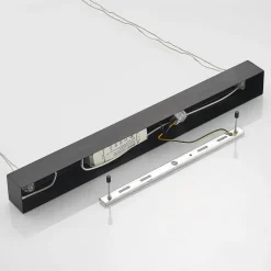 Lucande LED-pendellampe Stakato, 140 cm, 6 lyskilder, dæmpbar
