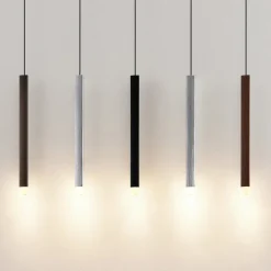 Lucande LED-pendellampe Stoika, 88 cm, 5 lyskilder, metal