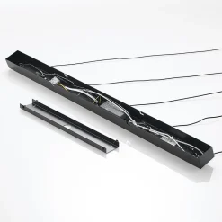 Lucande LED-pendellampe Stoika, 88 cm, 5 lyskilder, metal