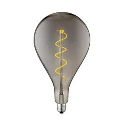 Lucande LED-pære E27 A160 4W 1.800K dæmpbar røgfarvet