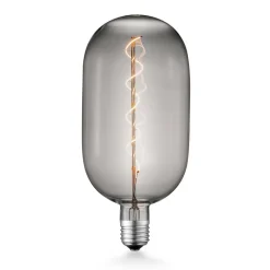 Lucande LED-pære E27 T140 4W 1.800K dæmpbar røgfarvet