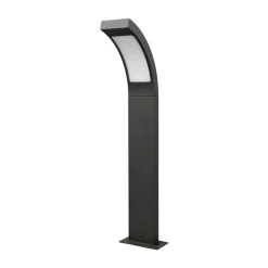 Lucande LED pullert Juvia, 60 cm, antracit, IP54