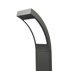 Lucande LED pullert Juvia, 60 cm, antracit, IP54
