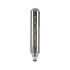Lucande LED-rørpære, E27 4W, Ø 6 cm, røgfarvet, 1800K
