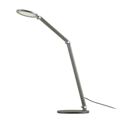 Lucande LED-skrivebordslampe Mion, 41 cm, rund, dæmpbar
