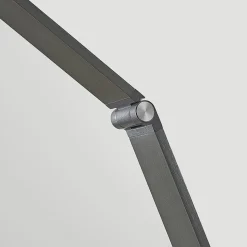 Lucande LED-skrivebordslampe Mion, 41 cm, kantet, dæmpbar