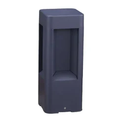 Lucande LED-sokkellampe Annika, antracit, metal, 30 cm