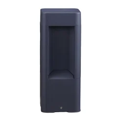 Lucande LED-sokkellampe Annika, antracit, metal, 30 cm