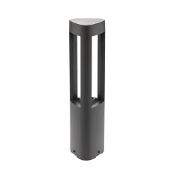 Lucande LED-sokkellampe Pirron, 50 cm, trekantet, IP54