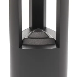 Lucande LED-sokkellampe Pirron, 50 cm, trekantet, IP54