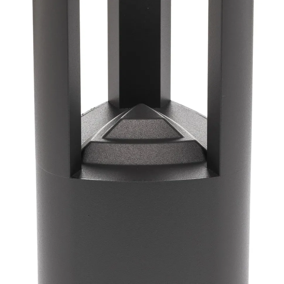 Lucande LED-sokkellampe Pirron, 50 cm, trekantet, IP54