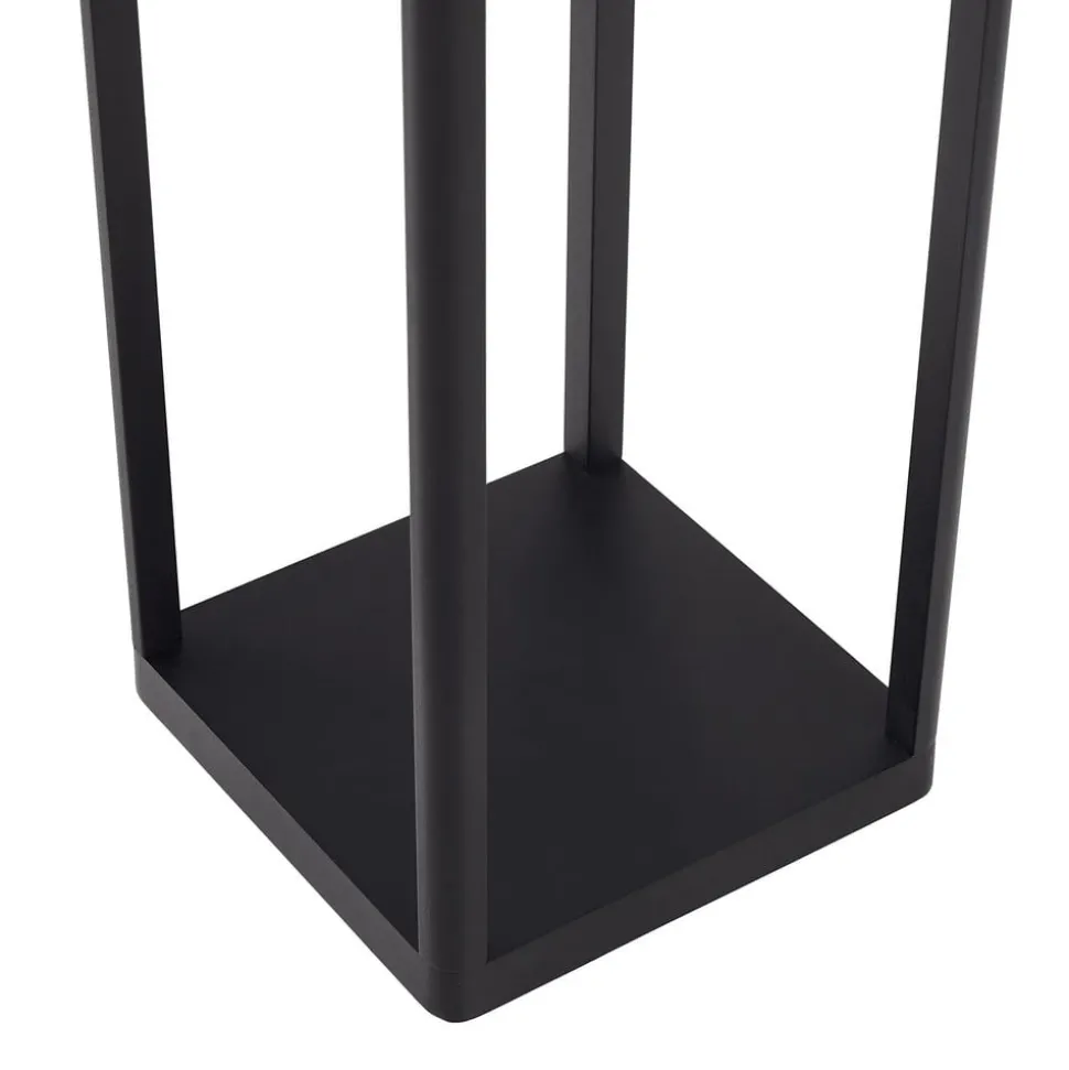 Lucande LED-sokkellampe Thorvid, højde 50 cm, sort