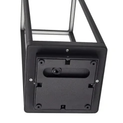 Lucande LED-sokkellampe Thorvid, højde 50 cm, sort