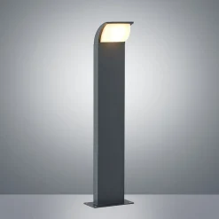 Lucande LED-sokkellampe Tinna, 60 cm, antracit, IP65