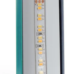 Lucande LED-spejl Celestiel, dråbeformet, CCT, 60 cm