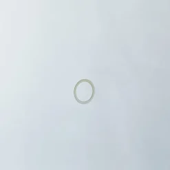 Lucande LED-spejl Celestiel, halvcirkelformet, CCT, Ø 50 cm