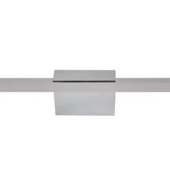 Lucande LED-spejllampe Kivana, krom, metal, 90 cm, IP44