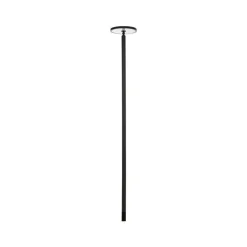 Lucande LED-udendørslampe Akito, antracit, 220 cm, IP54