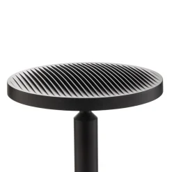 Lucande LED-udendørslampe Akito, antracit, 220 cm, IP54