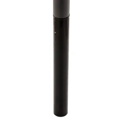 Lucande LED-udendørslampe Akito, antracit, 220 cm, IP54