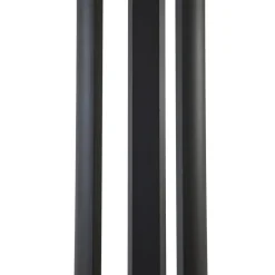 Lucande LED-udendørslampe Pirron, 230 cm, antracit, IP65