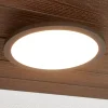 Lucande LED udendørs loftlampe Malena, bevægelsessensor, IP65