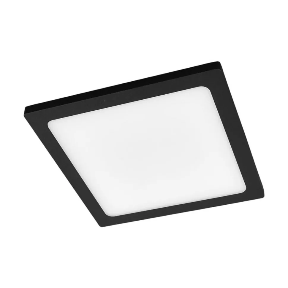 Lucande LED udendørs loftlampe Mabella, 23 cm, sensor, IP65