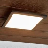 Lucande LED udendørs loftlampe Mabella, 23 cm, antracit