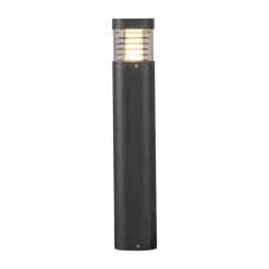 Lucande LED-vejlampe, 65 cm, antracit, metal, IP54