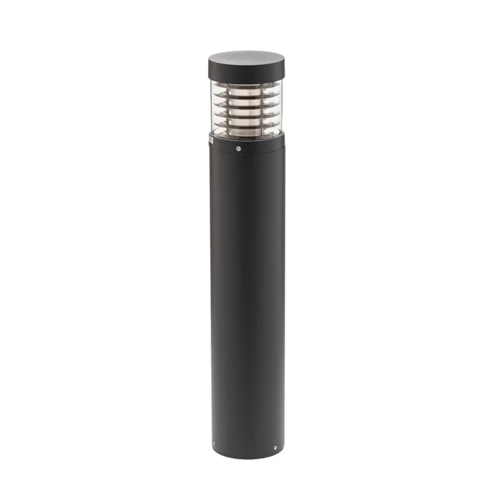Lucande LED-vejlampe, 65 cm, antracit, metal, IP54