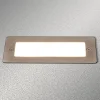 Lucande LED-vægindbygningslampe Holly, 17 cm, stål